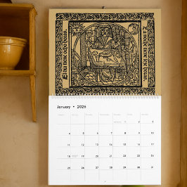 Renässansens medeltida gotik 1492 kalender