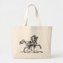 Renässanshäst nr 3 på Totebag Jumbo Tygkasse