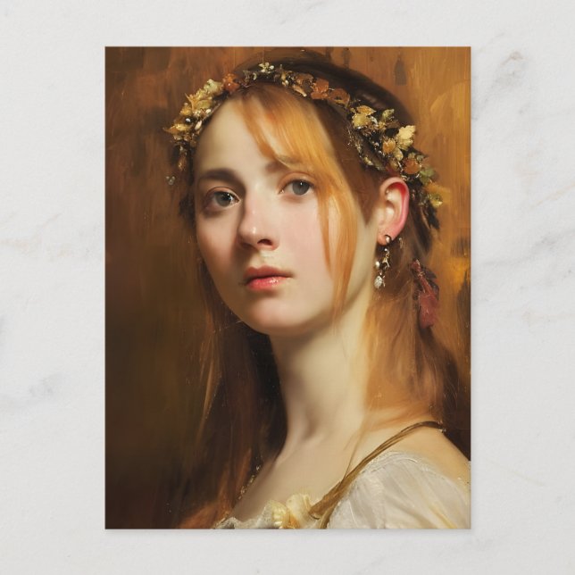 Renässanskvinnan Vykort (Framsida)