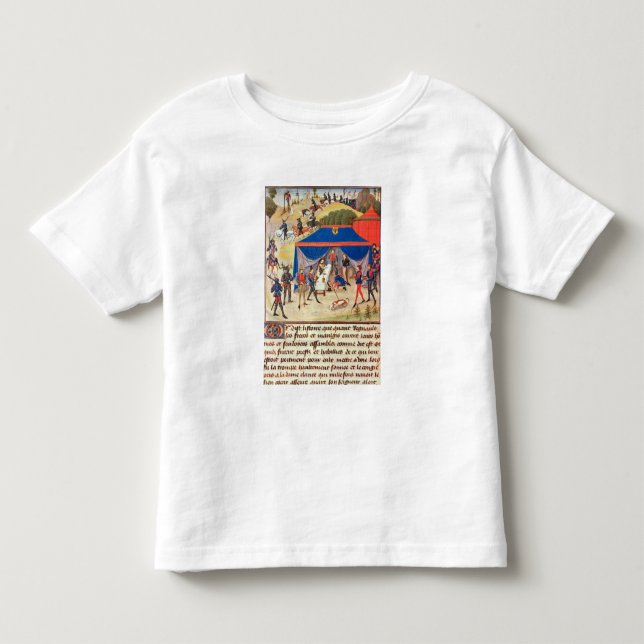 Renaud de Montauban och Charlemagne Tee (Framsida)