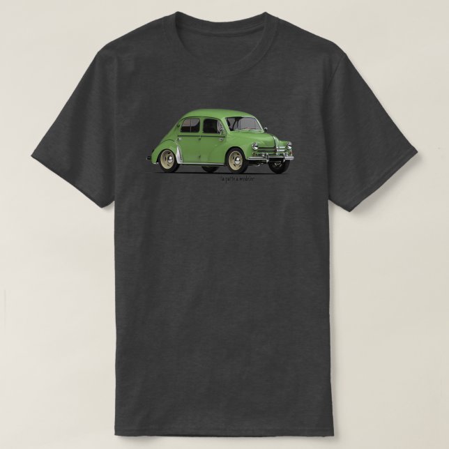 Renault 4 CV 1 T Shirt (Design framsida)