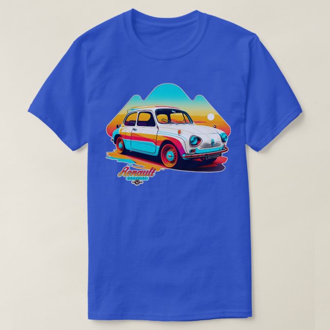 Renault Dauphine T Shirt (Design framsida)