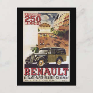 Renault Vykort