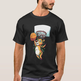 Renbasket Holiday jul Sport Fans T Shirt