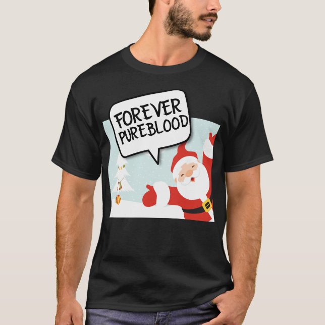 RENBLODS JUL TOMTE T-SHIRTAR T SHIRT (Framsida)