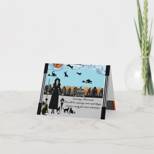 Renderande katter och Hundar! Andra i en serie Kort (Framsida)