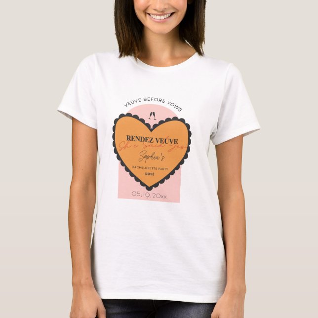 Rendez Änka, Änka före löften T Shirt (Framsida)