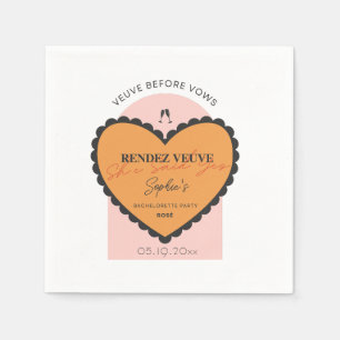 Rendez Veuve Cocktail Servetter Veuve Before Vows