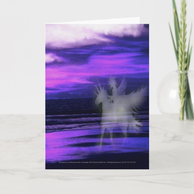 RENDEZVOUS: Sympatiskort: (Verse vid omvänd). Kort (Framsida)