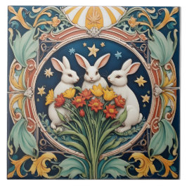 Rendezvous Under the Celestial Sky Kakelplatta