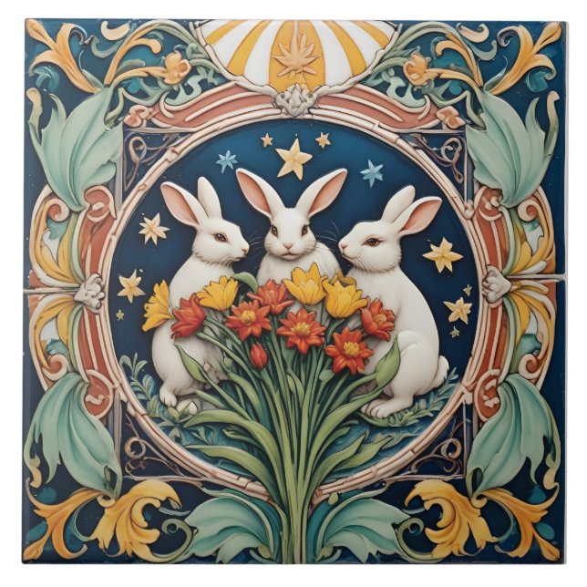 Rendezvous Under the Celestial Sky Kakelplatta (Framsidan)