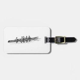 Rending Rowers Crew Team Vatten sport Bagagebricka