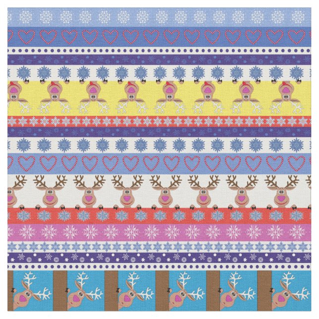 rendömet christmas tyg (Närbild)