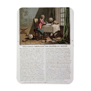 Rene Descartes (1596-1650) handstil hans Magnet