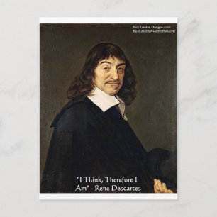Rene Descartes "Jag Tänker Alltså" Gåvor & Kort
