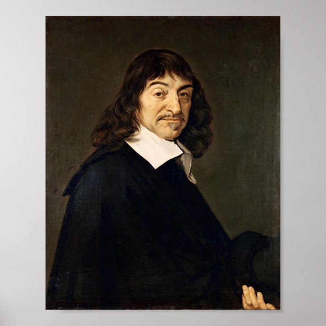 Rene Descartes Poster (Framsidan)