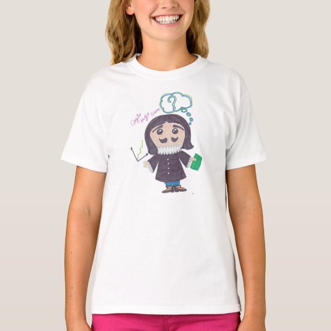 Rene Descartes T Shirt (Framsida)