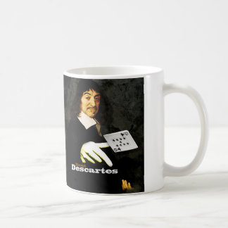 RENÉ DESCARTES TRIBUTE KAFFEMUGG