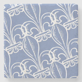 René Levesques Citation Peuple Québec Fleur de Lys Stenunderlägg