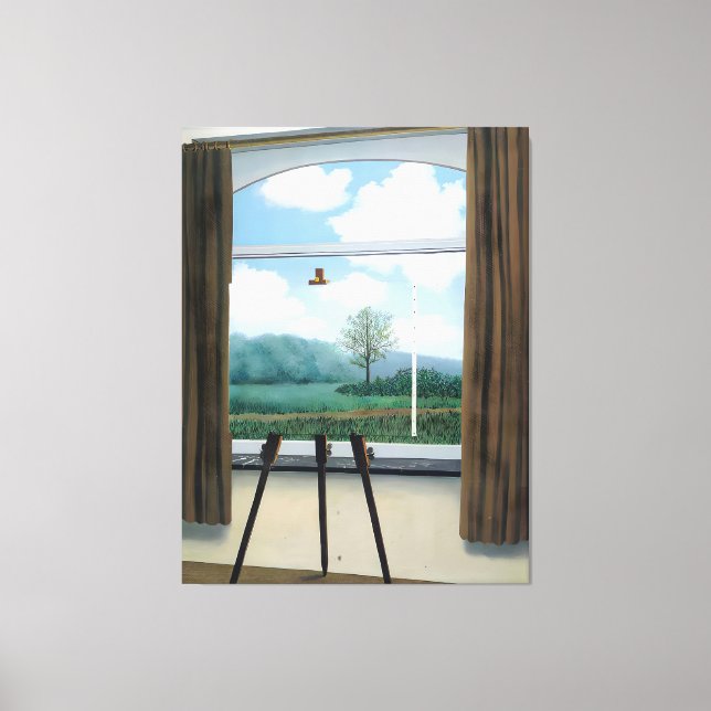 Rene Magritte art Canvastryck (Framsida)