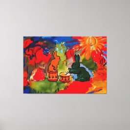 Rene Magritte art Canvastryck