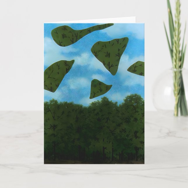 Rene Magritte art Kort (Framsida)