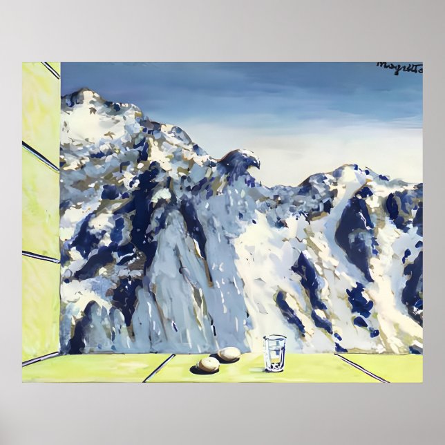 Rene Magritte art Poster (Framsidan)