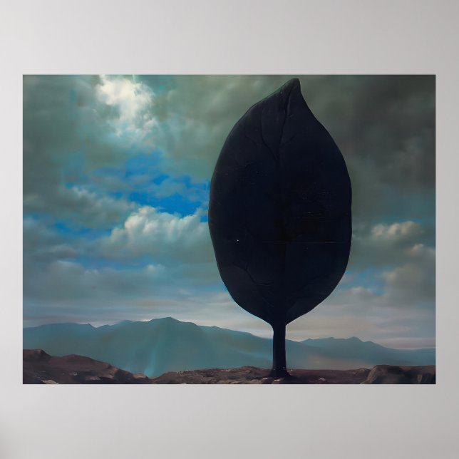 Rene Magritte art Poster (Framsidan)