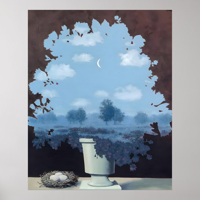 Rene Magritte art Poster (Framsidan)