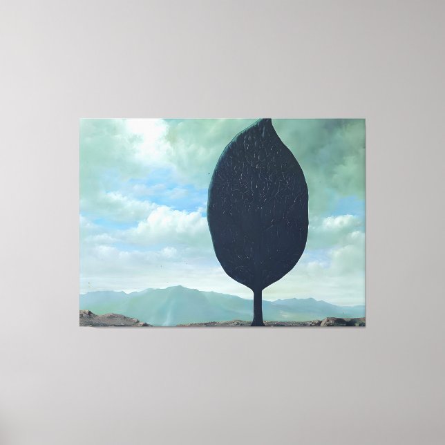 Rene Magritte konst Canvastryck (Framsida)