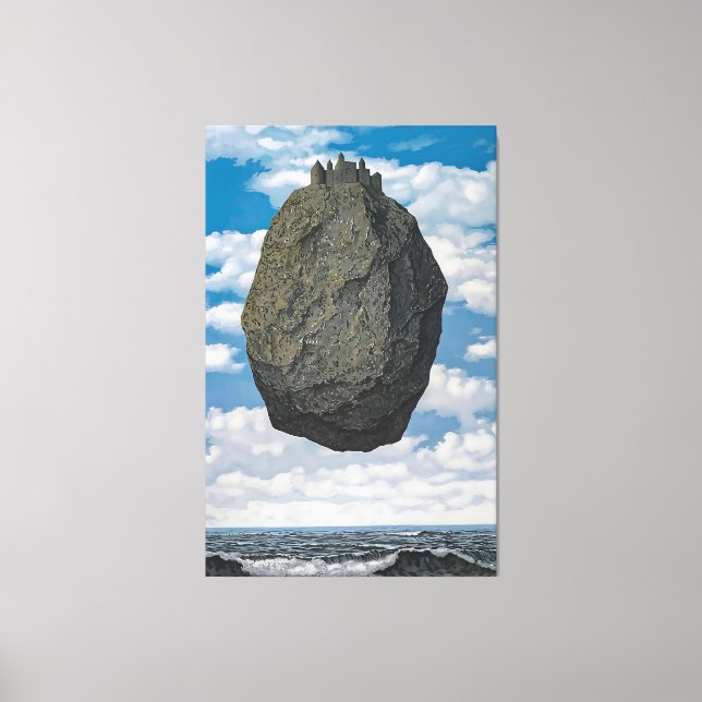 Rene Magritte konst målning Canvastryck (Framsida)
