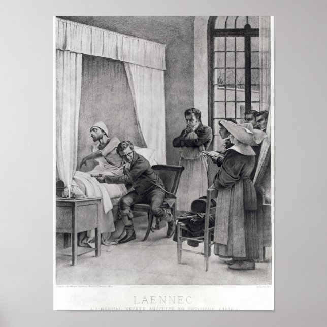 Rene Theophile Hyacinthe Laennec Poster (Framsidan)