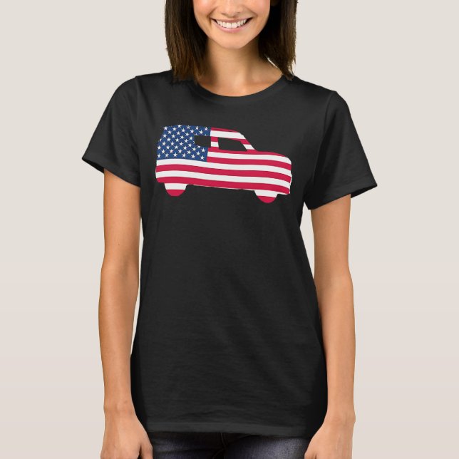 Renegade Äventyr Flagga US T Shirt (Framsida)