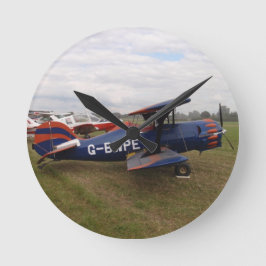 Renegade Biplan Rund Klocka