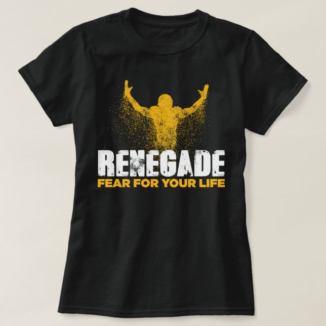 RENEGADE Classic T Shirt (Design framsida)