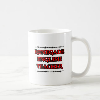 Renegade English Teacher Kaffemugg