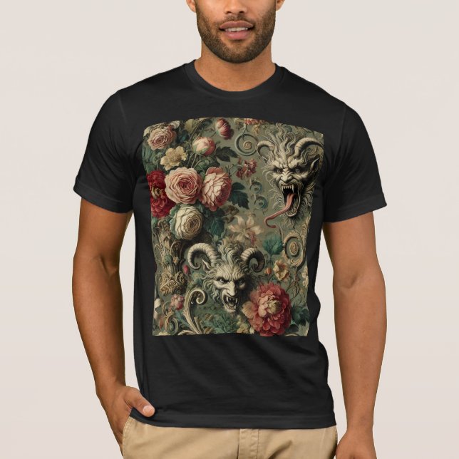 🩸 Renegade Harvest – Gothic Wearable Art T Shirt (Framsida)