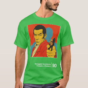 Renegade ljudvågsminimalistisk Stil-grafikteknik T Shirt