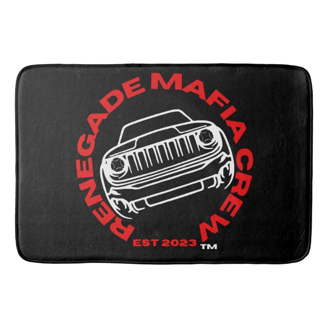 Renegade Mafia Crew Bathmat Badrumsmatta (Framsidan)