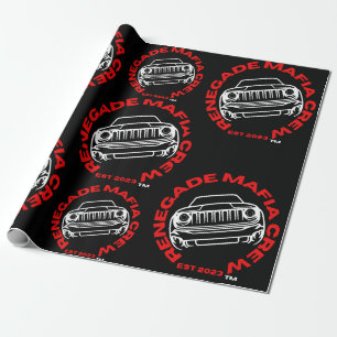 Renegade Mafia Crew Wrapping Papper Presentpapper