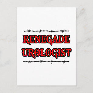 Renegade Urologist Vykort