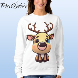 Rener, Baby Hjort, Fawn, Doe Älskare, Lustigt 🦌 � T Shirt