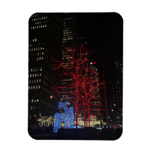 Rener jul Ljus New York Manhattan Magnet