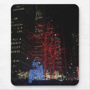 Rener jul Ljus New York Manhattan Musmatta