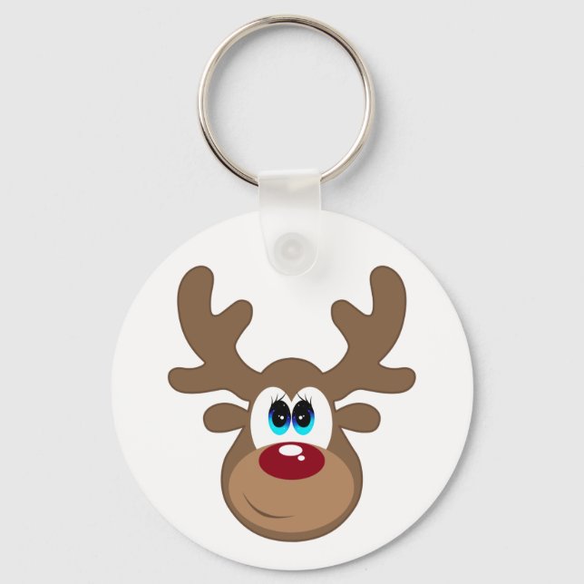 Rener Rudolph Keychain Nyckelring (Framsida)