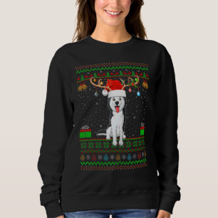 Rener Santa Hat Matching Ugly Siberian husky Ch T Shirt