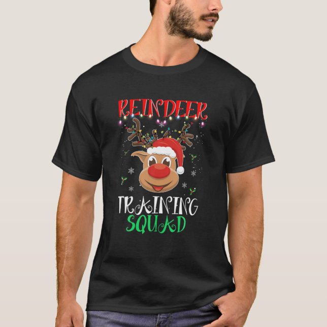Rener Training Squad jul Runningsteam Gif T Shirt (Framsida)