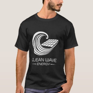 Renewable Power Earth Day Rena vågenergi T Shirt