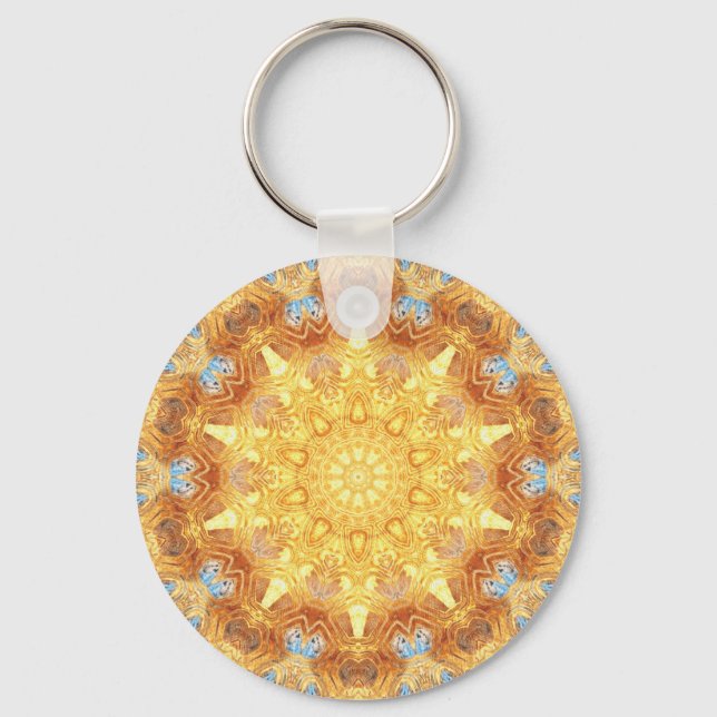 Renewal Mandala Keychain Nyckelring (Framsida)