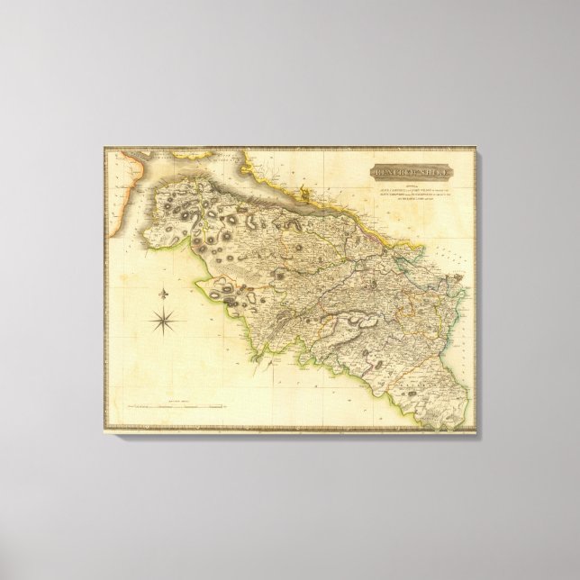 Renfrew Shire Canvastryck (Framsida)